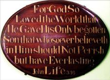 For God so loved the
world