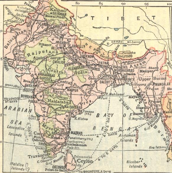 British India - political